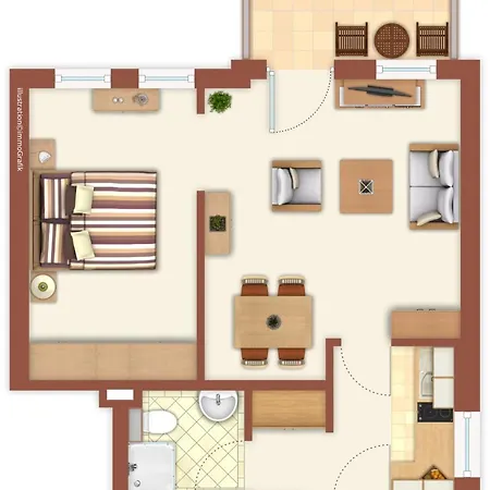 Apartment Ostseeliebe, Direkt An Der Promenade Rostock